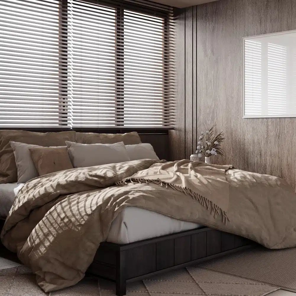 25mm Aluminium Venetian Blind - Bronze - Image 5