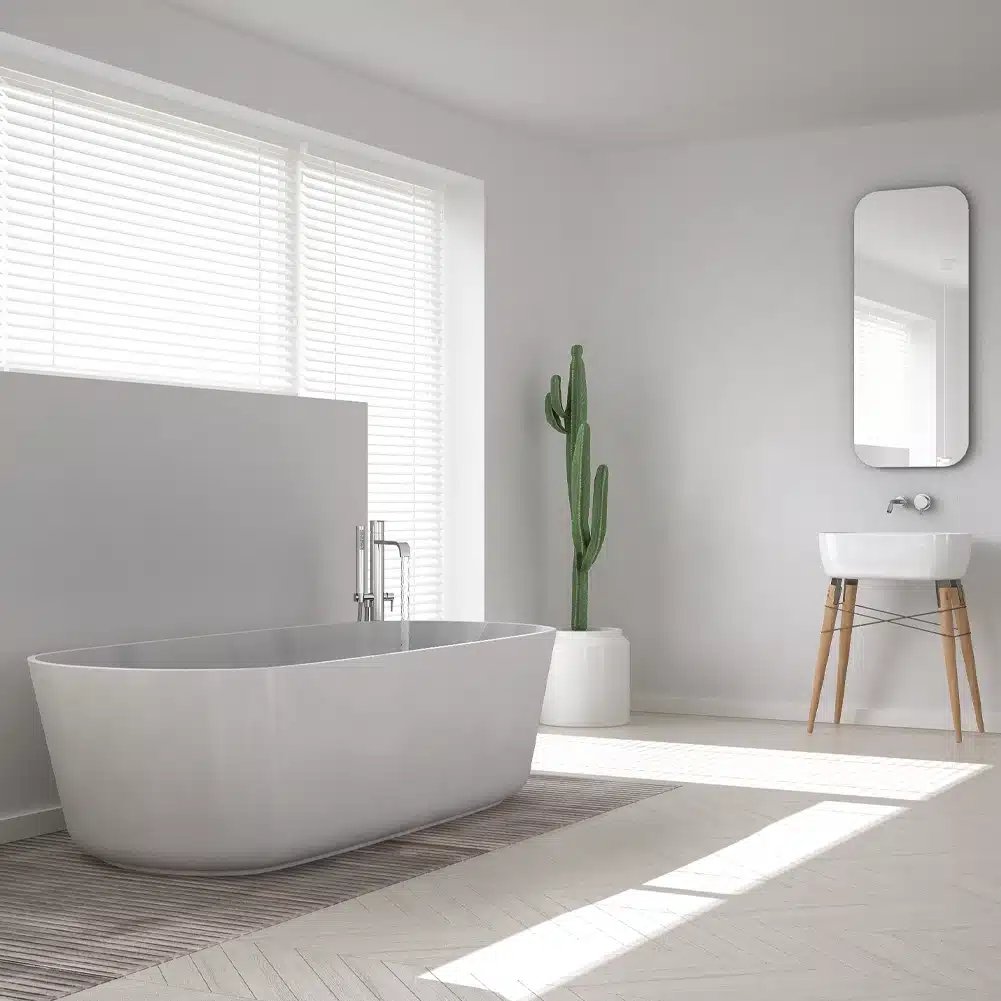 25mm Aluminium Venetian Blind - White - Image 6