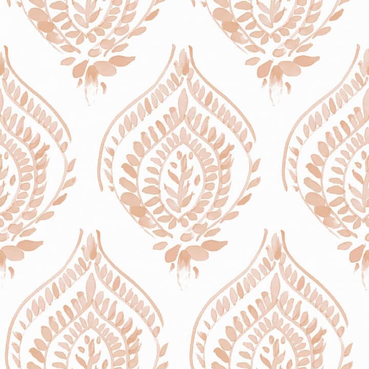 Wallpaper - Ceci Medallion - Umber