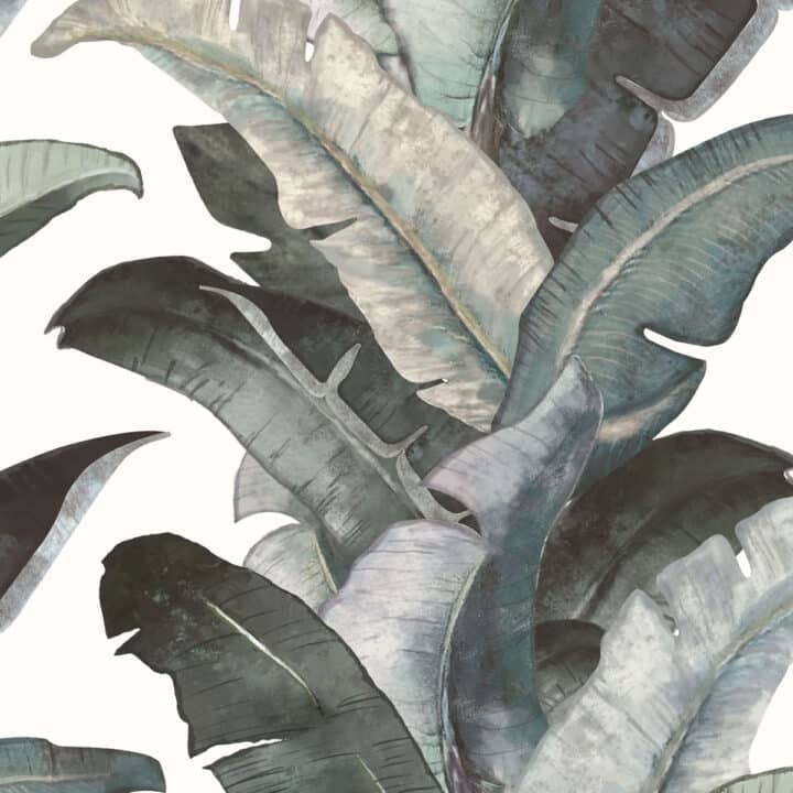 Wallpaper - Plantation - Moss Green