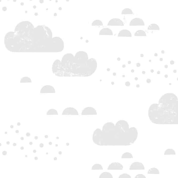 Kids Wallpaper - Cloudy Sky - Grey