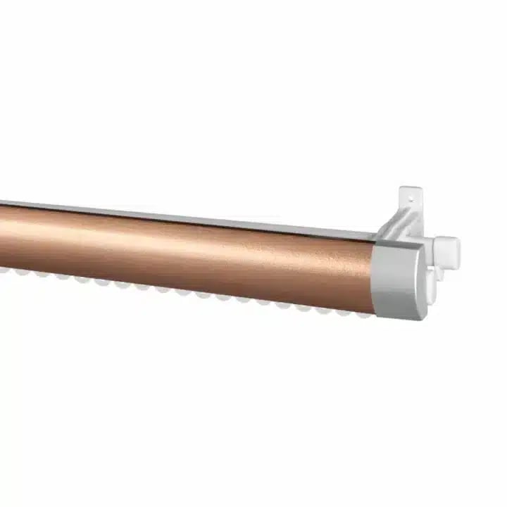 40mm Pelmet & Track - Bronze