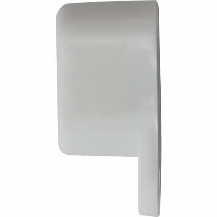 C-track Push on End Stops - White