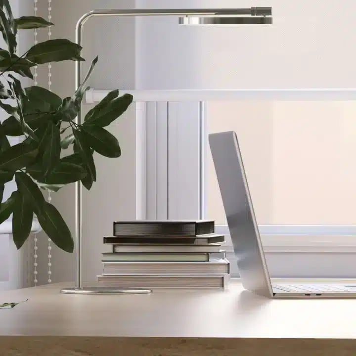 Sheer rollerblind white lifestyle1