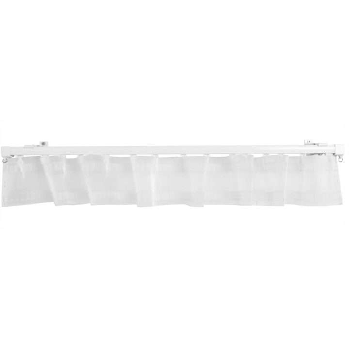SUPERLINE WAVE CURTAIN TRACK SINGLE-WHITE