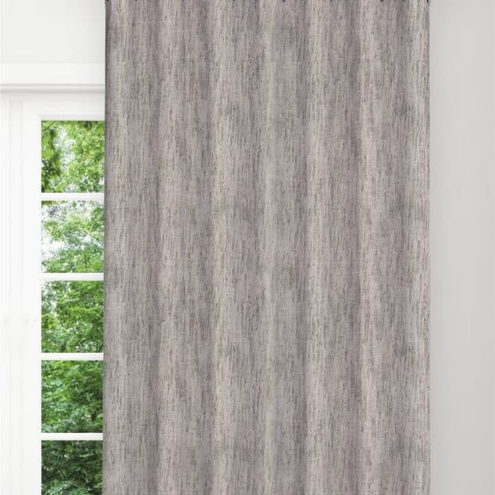 STUART GRAHAM READY MADE SHEER TEXTURED EYELET CURTAINS-WHIMSICAL