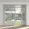 STUART GRAHAM READY MADE TEXTURED SHEER TAPED CURTAINS-TRANQUIL