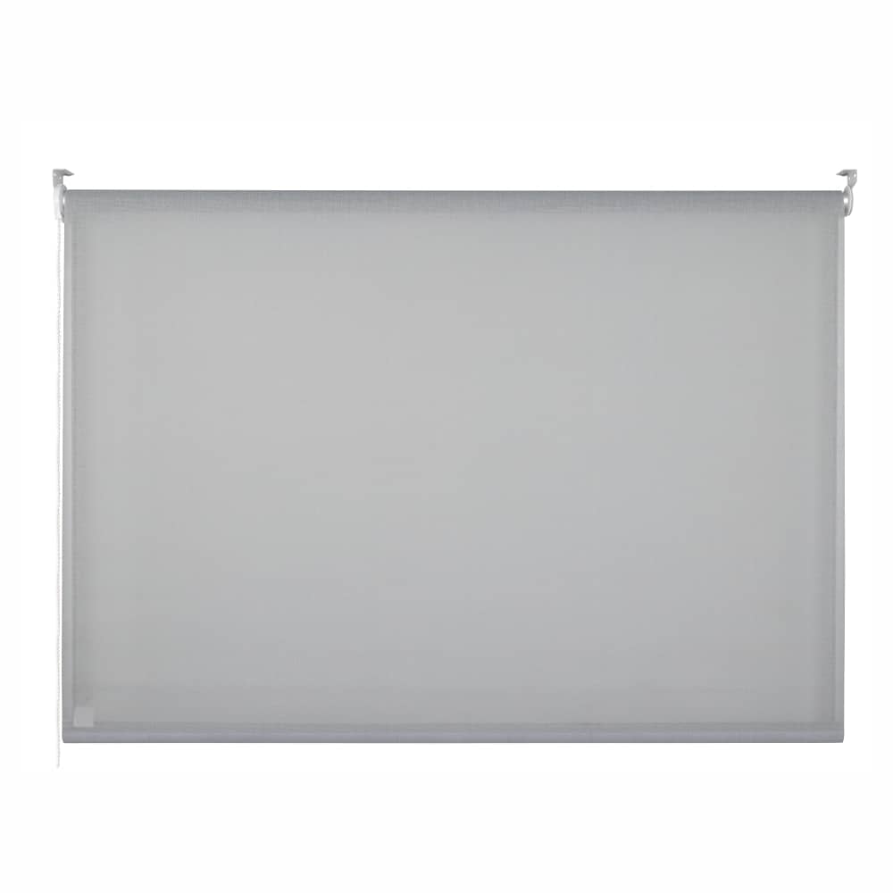 FABRIC ROLLER BLIND SHEER GREY