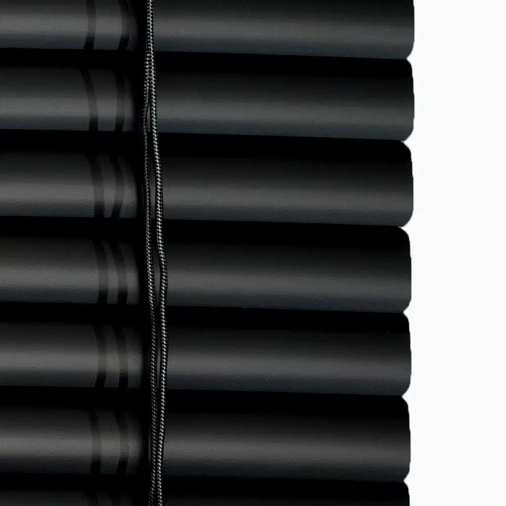 25mm PVC Venetian Blind - Black 7 25mm PVC Venetian Blind - Black - Image 7