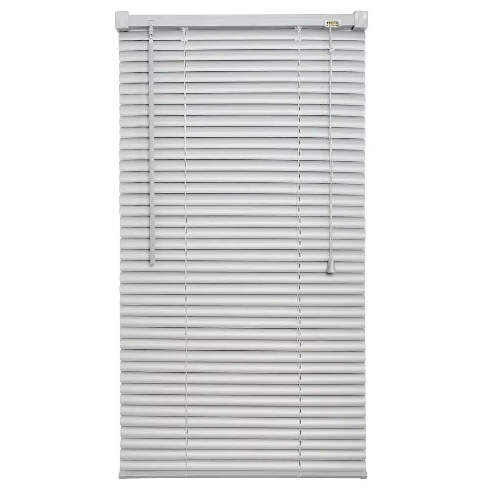 25mm PVC Venetian Blind - Silver Grey
