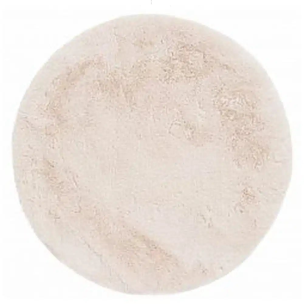 Fotakis Super Soft Cream Circular Rug