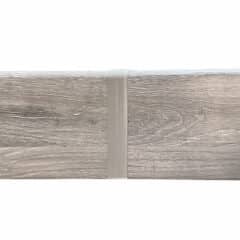 PVC Skirting Center Joiner - Greywash