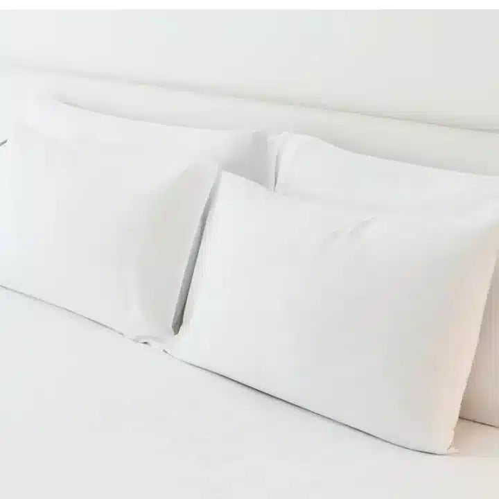 White Percale Pillow Case - 100% Cotton