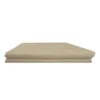 Taupe Percale Flat Sheet - 100% cotton