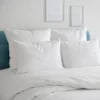 Percale Plain White Duvet Cover -80/80 Polycotton