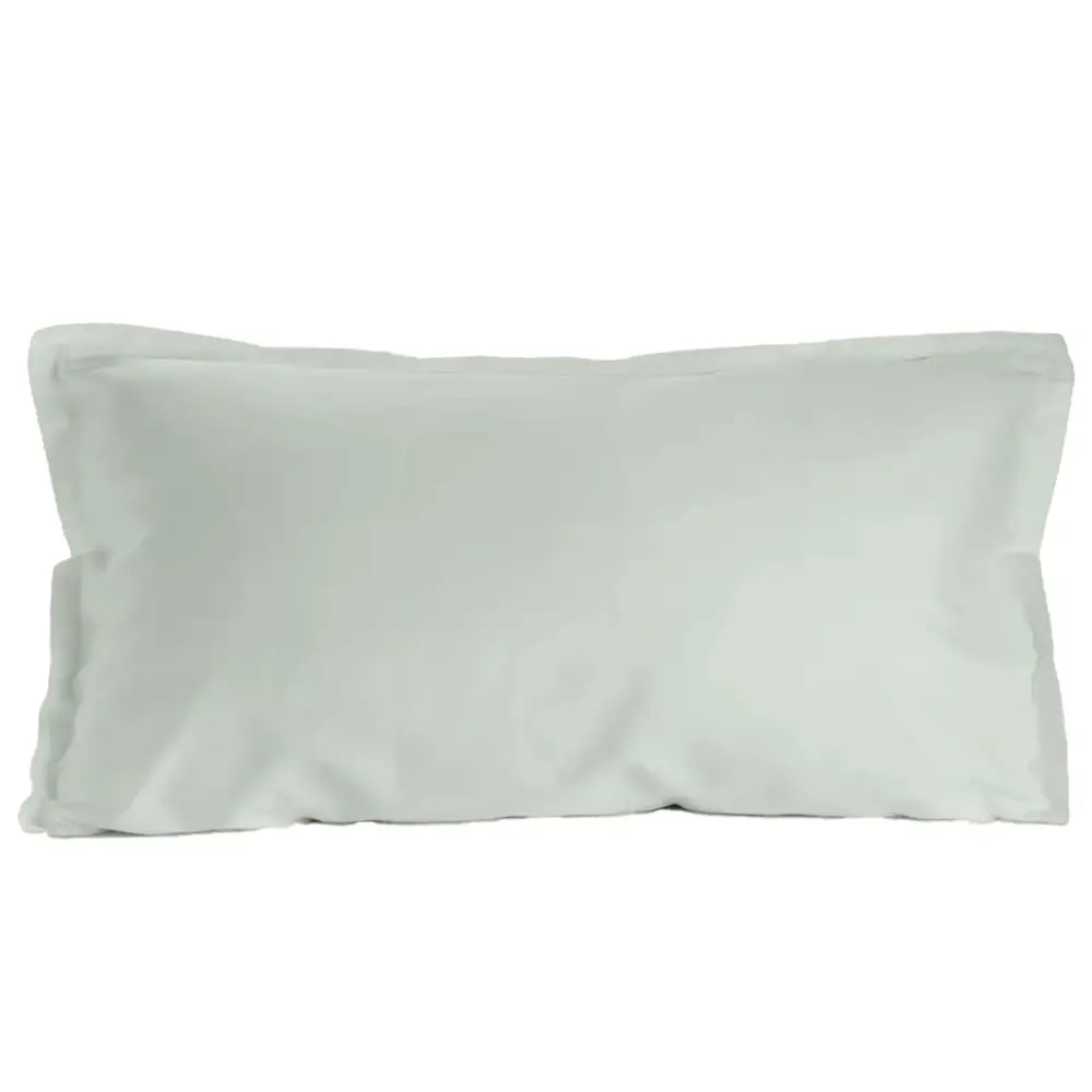 Duck Egg Percale Pillow Case - 100% Cotton 4 Grey Percale Oxford Pillow Case - 100% Cotton