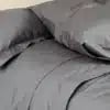 Grey Oxford Duvet Cover - 100% cotton