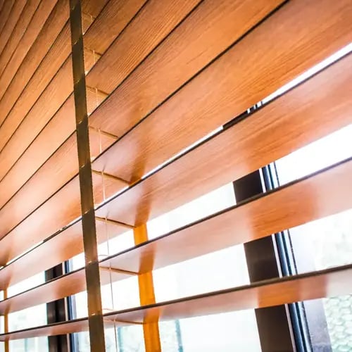 Custom Made Blinds 3 Finishing Touches - Custom Made Blinds - 50mm Wood Venetian Blinds