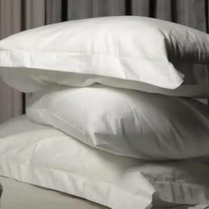 White Percale Oxford Pillow Case - 80/20 Polycotton