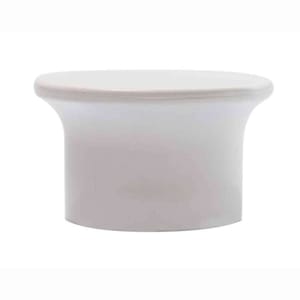 34mm End Cap- White