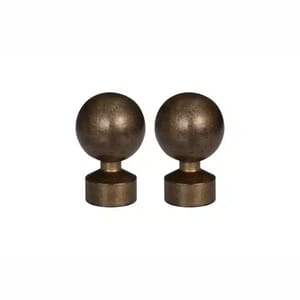 32mm Elements Ball Finial Bronze
