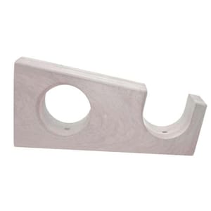 34mm Designer Curtain Pole Double Brackets - Sea Mist