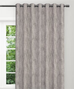 STUART GRAHAM READY MADE SHEER TEXTURED EYELET CURTAINS-WHIMSICAL