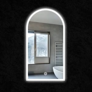 Domed LED Mirror - 500mm x 900mm