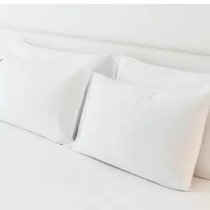 White Percale Pillow Case - 100% Cotton