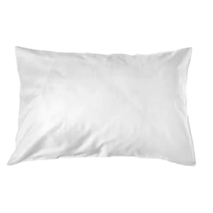 White Percale Plain Pillow Case - 50/50 Polycotton