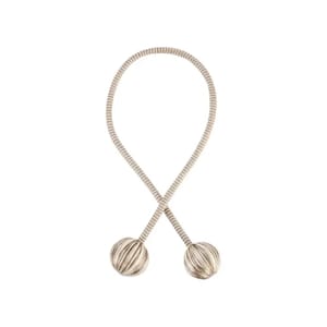 Bendable Tassel Tie Back - Cream