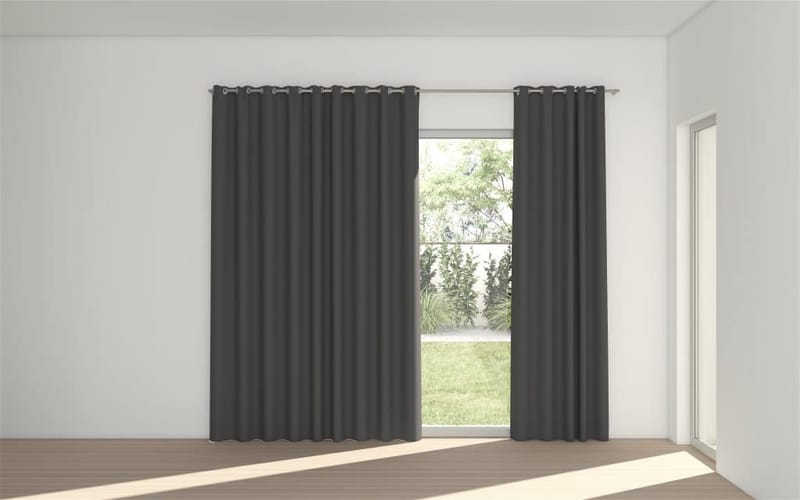STUART GRAHAM READY MADE EYELET BLOCK OUT CURTAINS-NIGHT TIME