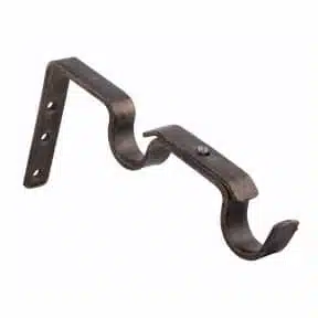 32mm Elements Wall Brackets Double Bronze
