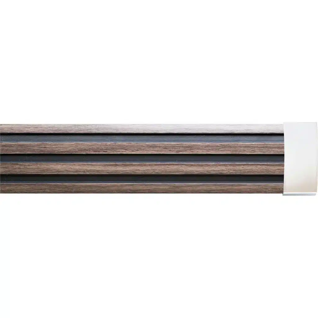 105mm Pelmet & Track - Monsoon Grey