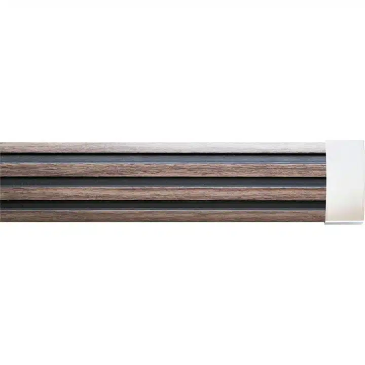 105mm Pelmet & Track - Monsoon Grey