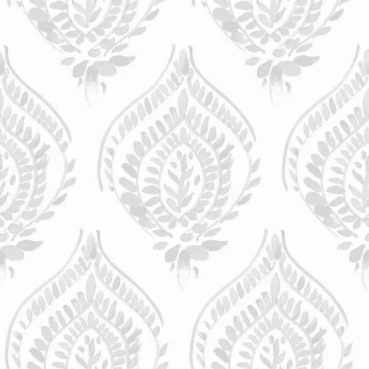 Wallpaper - Ceci Medallion - Grey