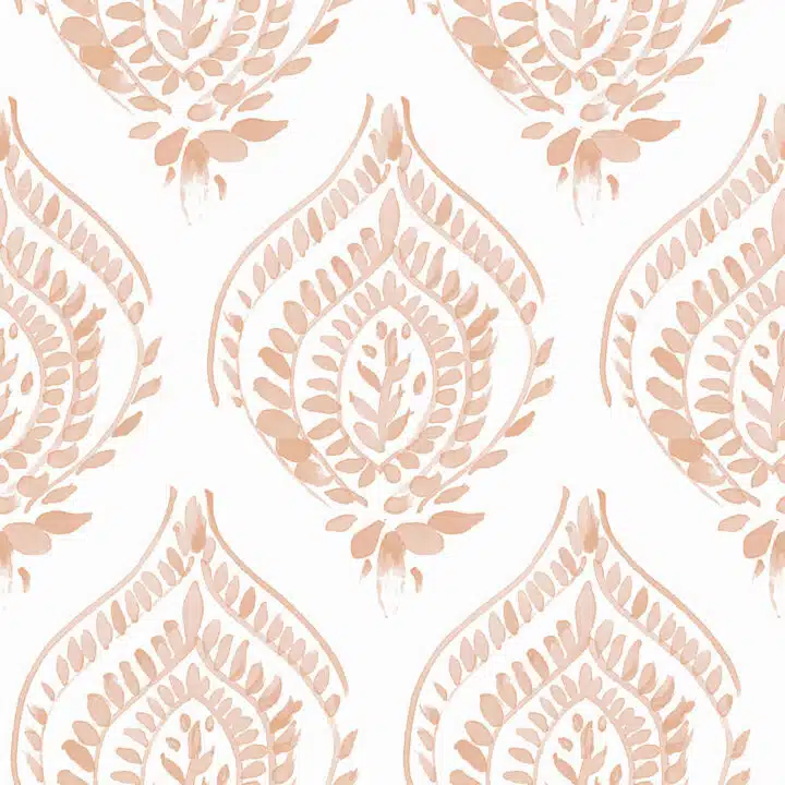 Wallpaper - Ceci Medallion - Umber