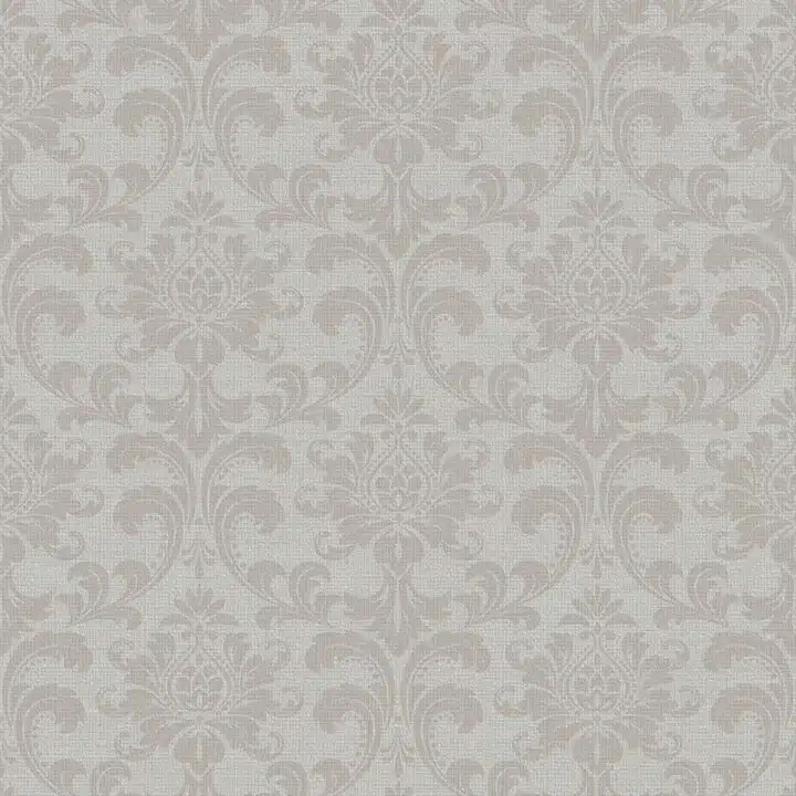 Wallpaper - Victorian Damask - Earth Grey