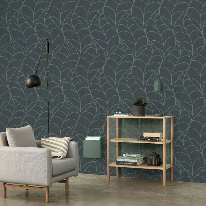 Wallpaper - Wild Fig - Green - Image 2