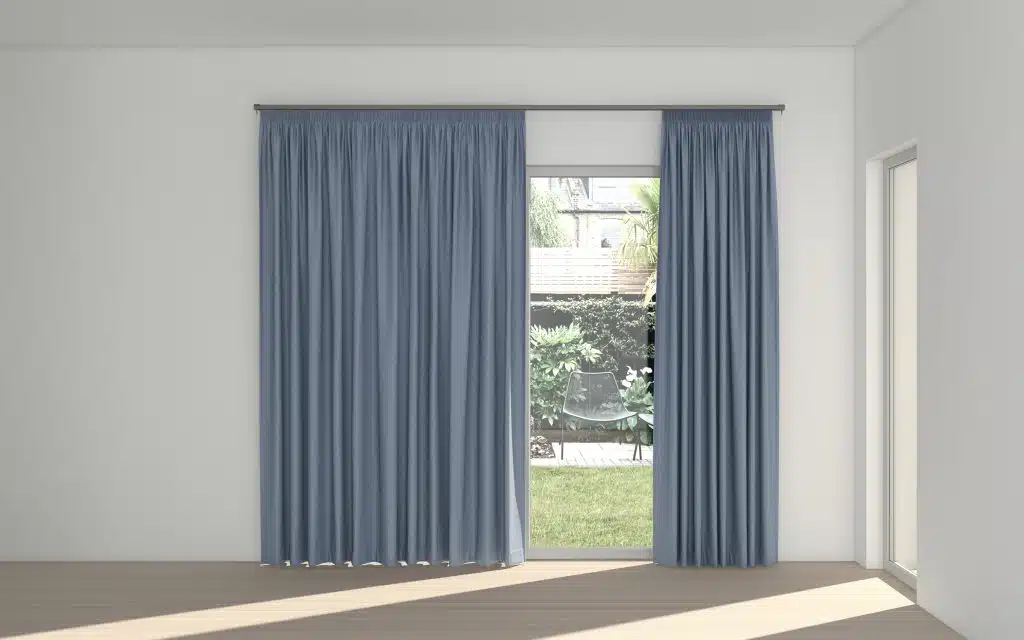 STUART GRAHAM READY MADE BLOCK OUT TAPED CURTAINS-SLUMBER