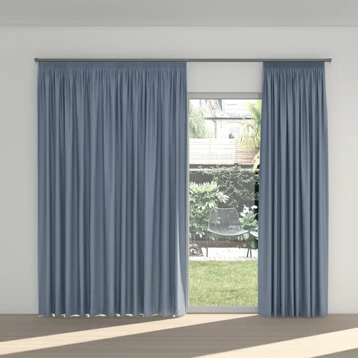 STUART GRAHAM READY MADE BLOCK OUT TAPED CURTAINS-SLUMBER