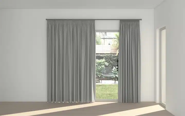 STUART GRAHAM READY MADE BLOCK OUT TAPED CURTAINS-SOLARINE