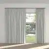STUART GRAHAM READY MADE SHEER TEXTURED TAPED CURTAINS-WHIMSICAL