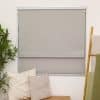 FABRIC ROLLER BLIND BLOCKOUT AND SHEER SET GREY