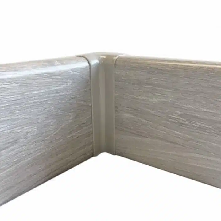 Modular PVC Skirting - 100mm x 2400mm - Greywash - Image 4