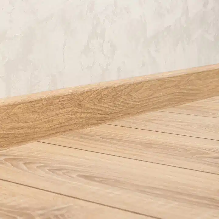 Modular PVC Skirting - 100mm x 2400mm - Daytona Light Oak