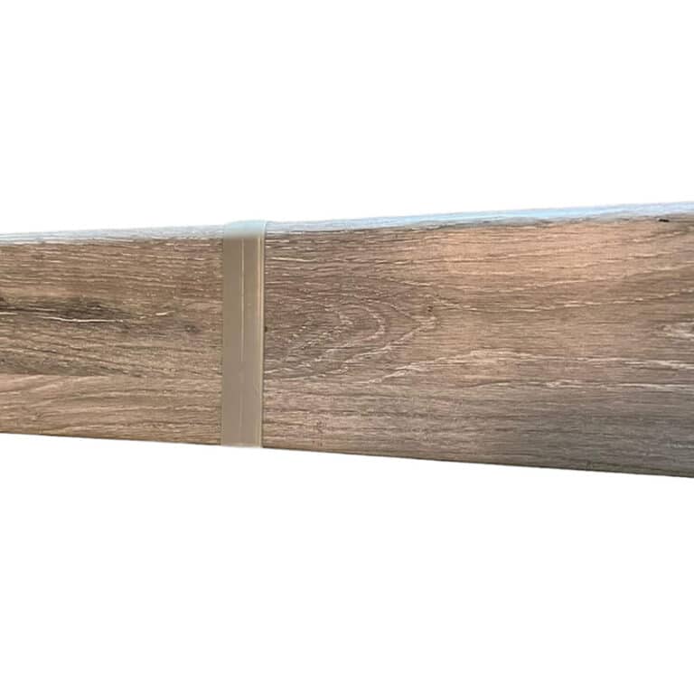 PVC Skirting Center Joiner - Daytona Light Oak | Finishing Touches SA