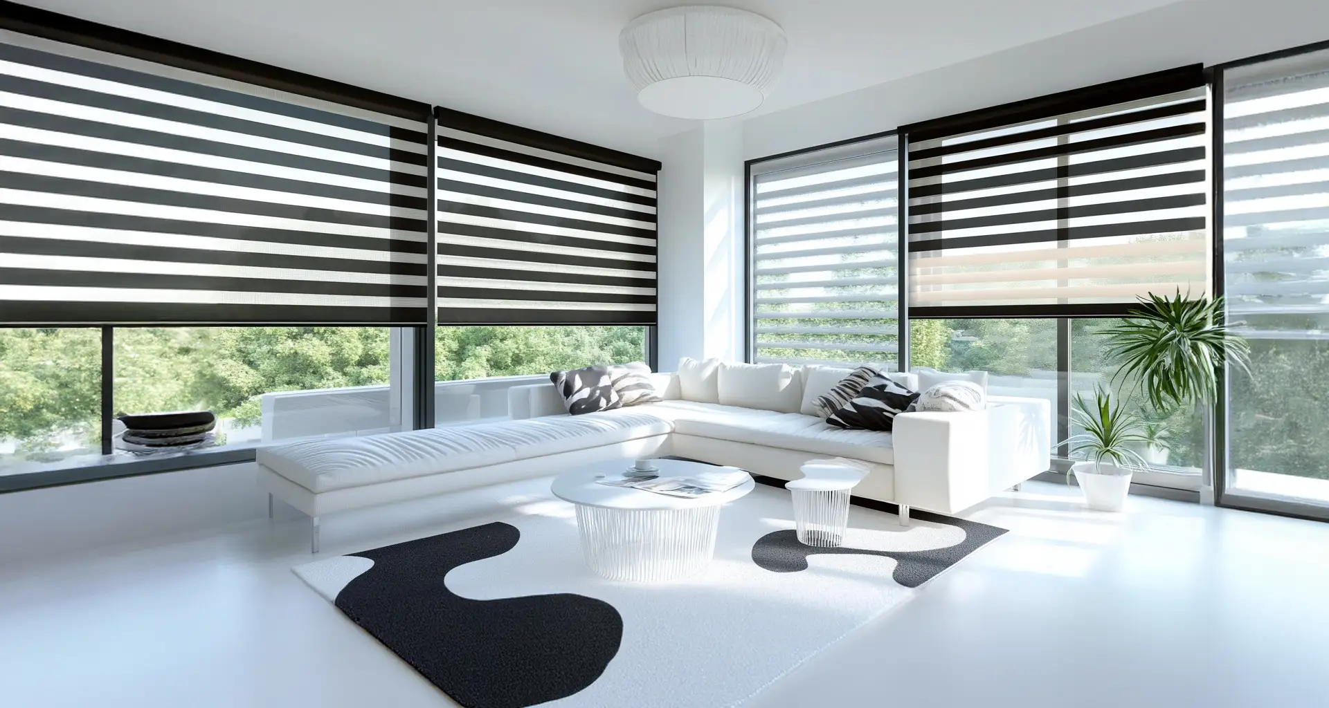 Finishing Touches - Custom Made Day Night Roller Blinds