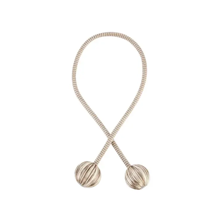 Bendable Tassel Tie Back - Cream