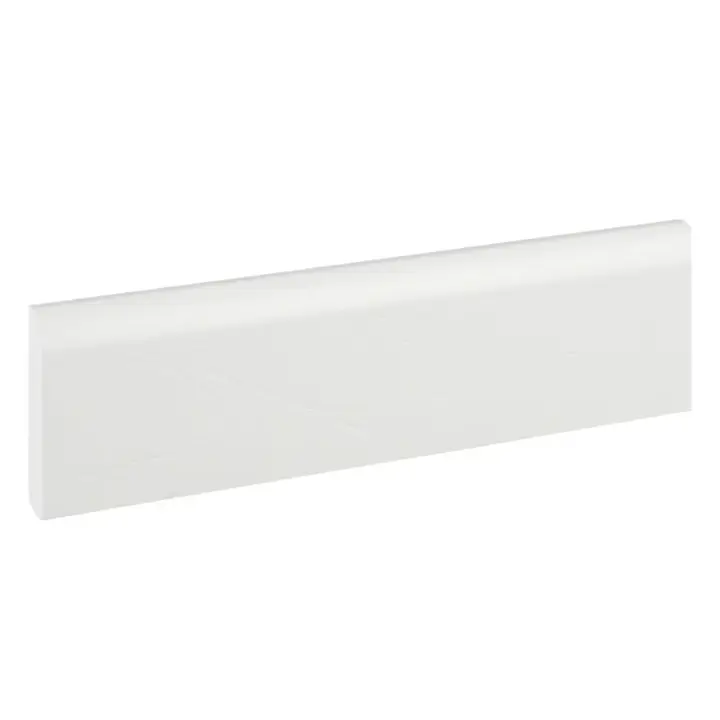 Promotions &Amp; Clearance Deals Skirtings 100Mm X 2.7M - With Adhesive Tape - White